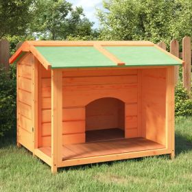 Dog Kennel Brown Solid Pine Wood Large Water-resistant materials Dog Kennel Brown Solid Pine Wood Large Water-resistant materials